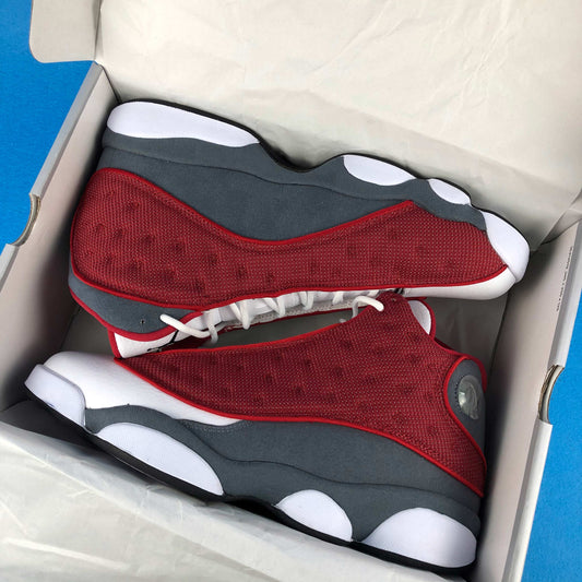 Jordan 13 retro gym red flint gray