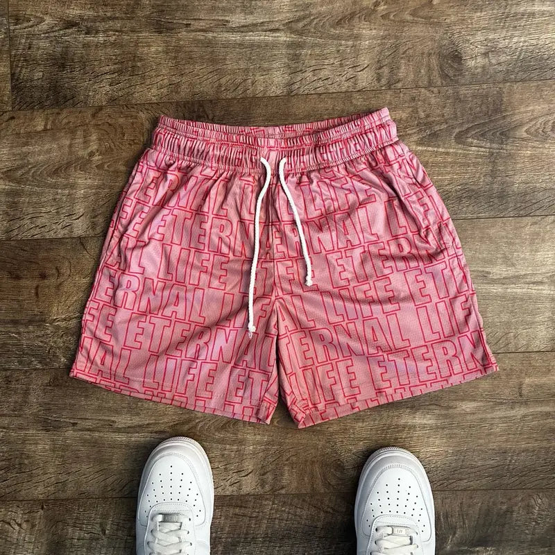 “ETERNAL LIFE” MESH SHORTS