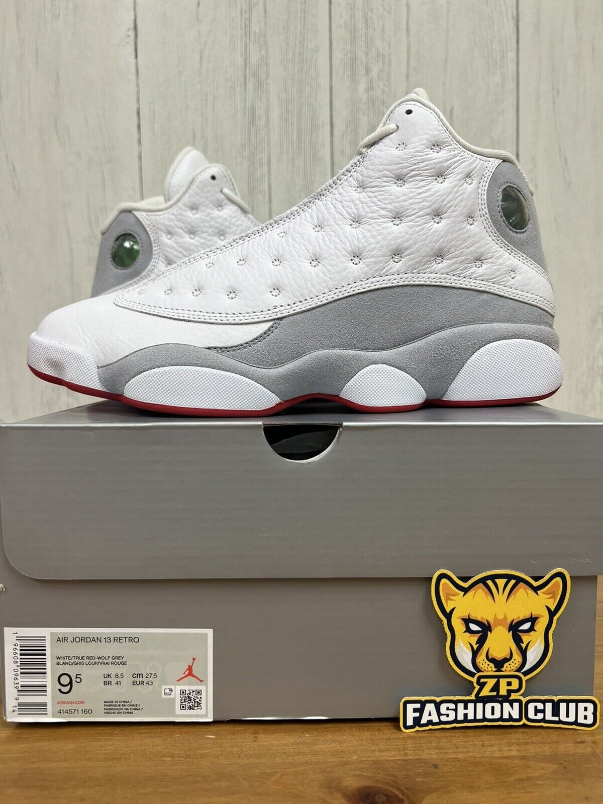 Air Jordan 13 Retro Wolf Grey 414571-160